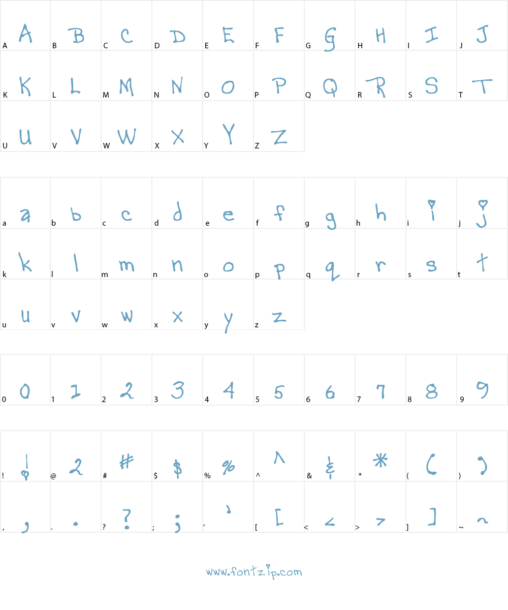 MTF Magical Marilyn Font Character